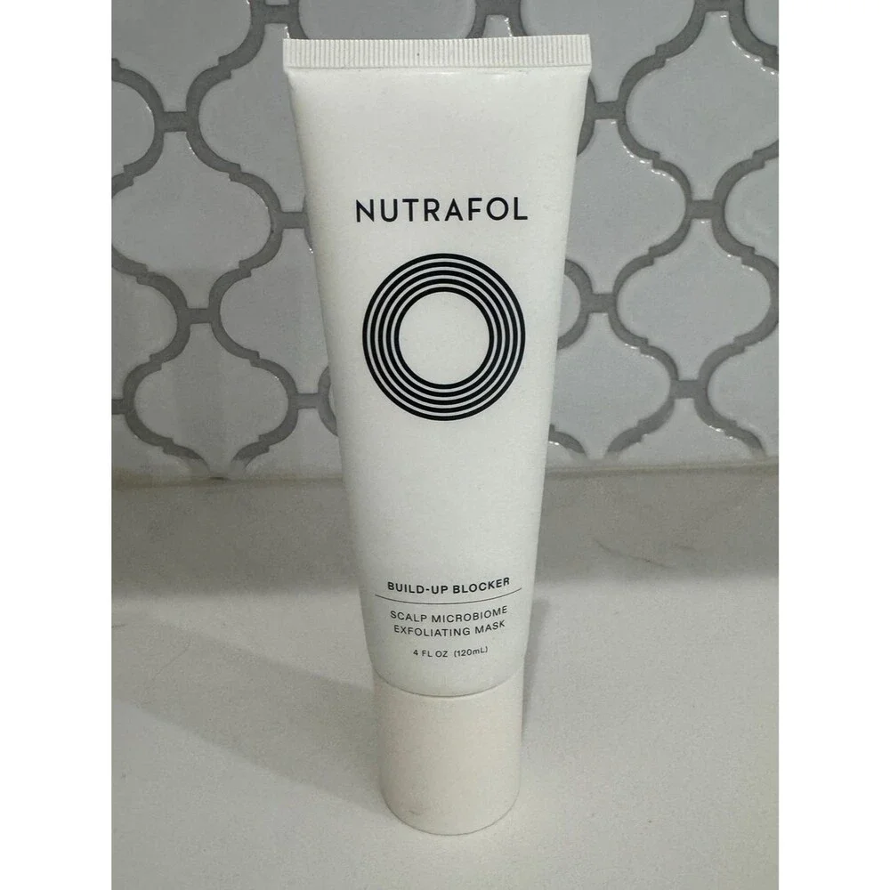 NEW Nutrafol Build-Up Blocker Scalp Microbiome Exfoliating Mask 4oz Sealed